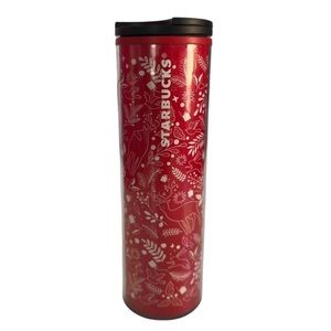 Starbucks NEW Christmas edition 16 ounce plastic Tumbler
